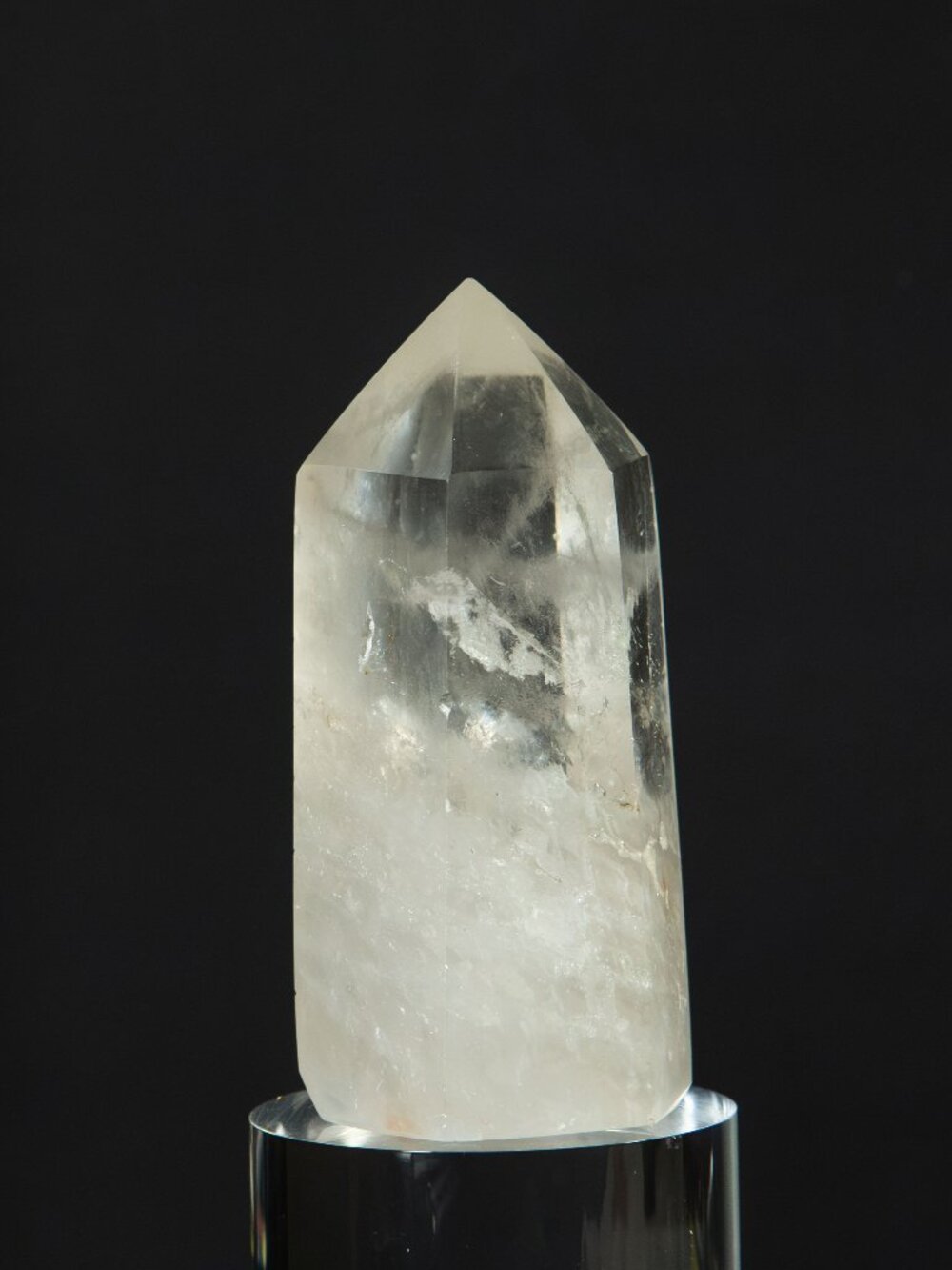 Chunky Natural Clear Quartz Crystal Tower Point 3.25"